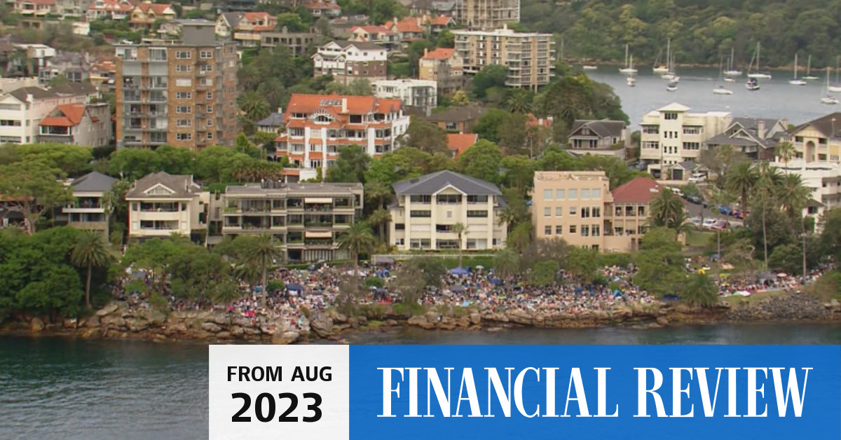 Sydney house prices Sydney homes now worth more than a year ago